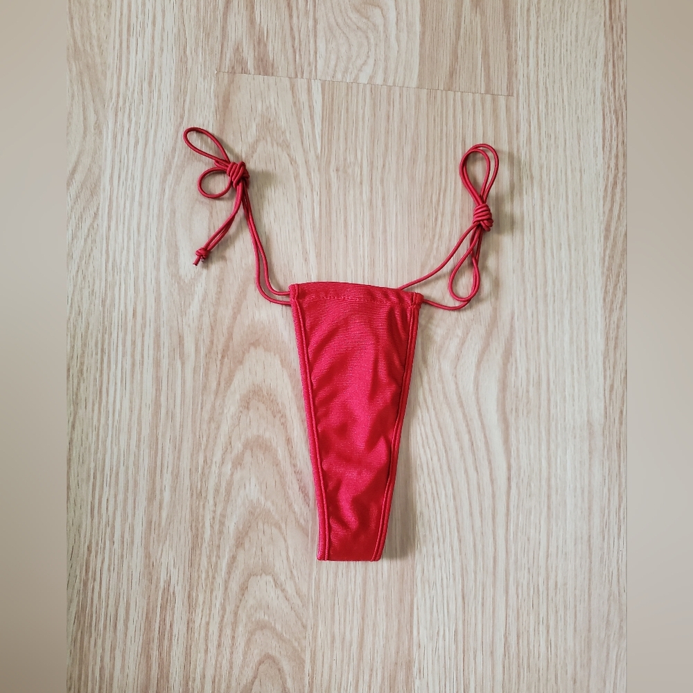 Vibrant Red Thong